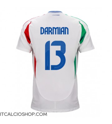Italia Matteo Darmian #13 Seconda Maglia Europei 2024 Manica Corta